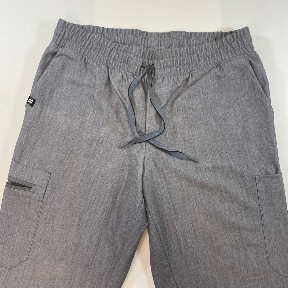 Jaanuu Men's Charcoal Joggers - Picture 4 of 5